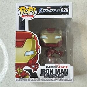 Funko Pop Iron Man #626 Marvel Avengers Gamerverse Bobble-Head